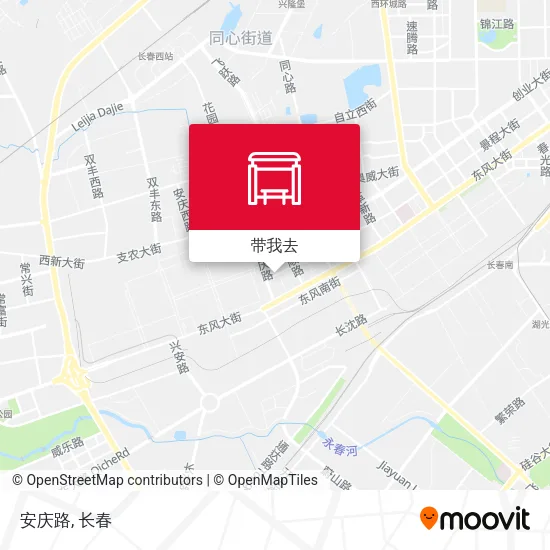 安庆路地图