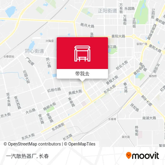 一汽散热器厂地图