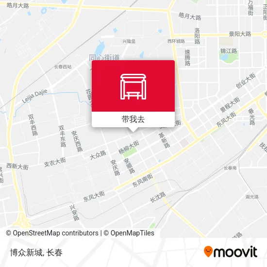博众新城地图