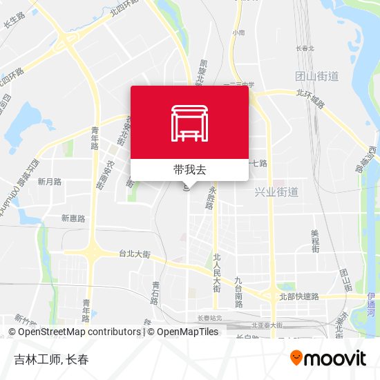 吉林工师地图