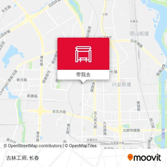 吉林工师地图
