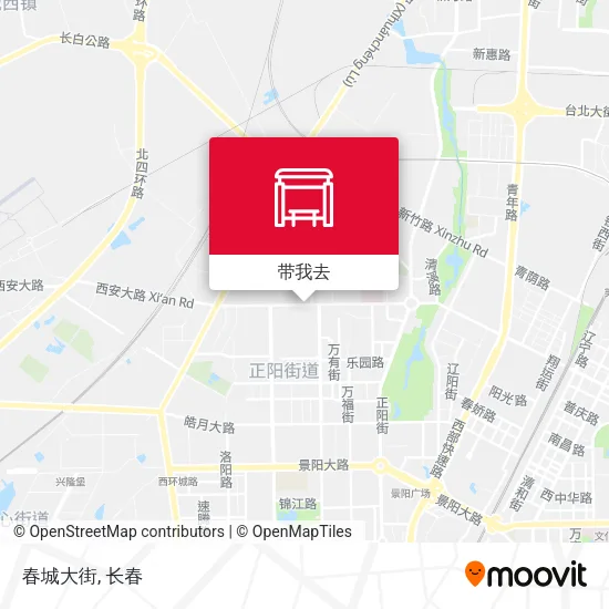 春城大街地图