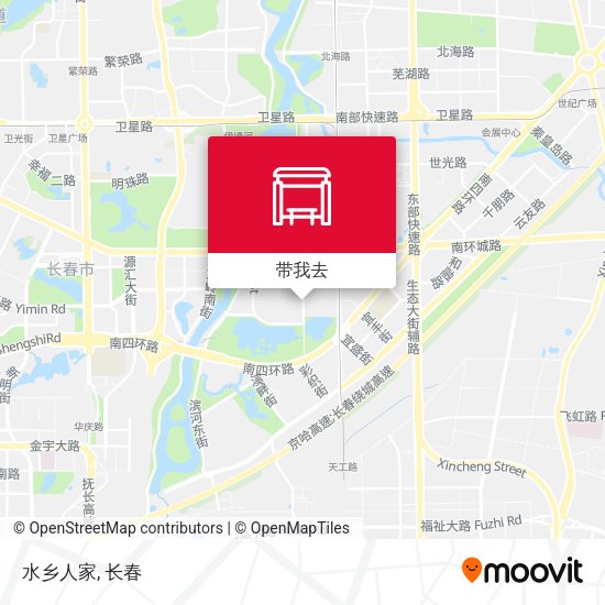 水乡人家地图