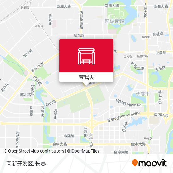 高新开发区地图