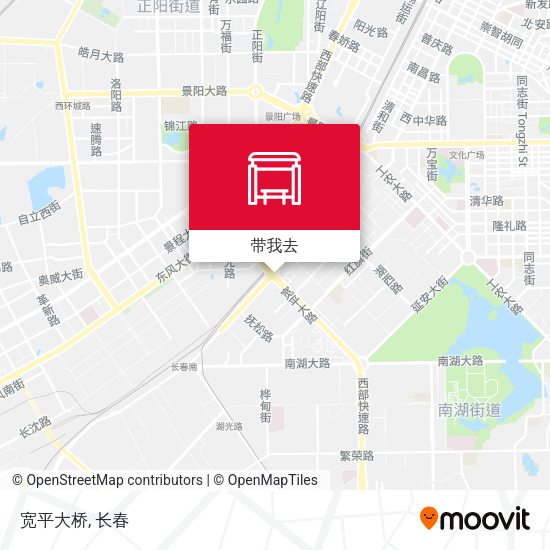 宽平大桥地图