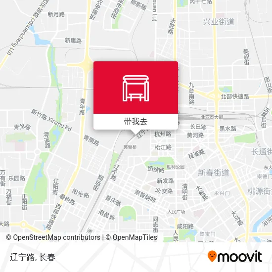 辽宁路地图