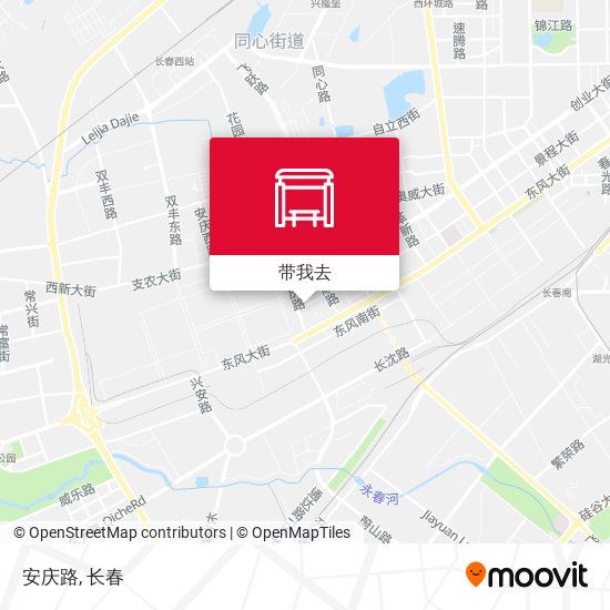 安庆路地图