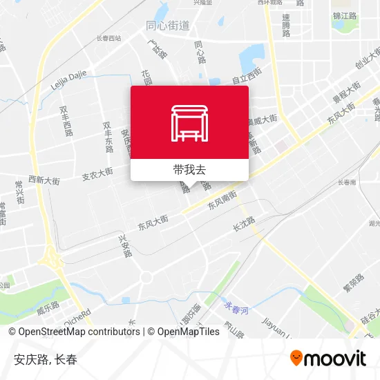 安庆路地图