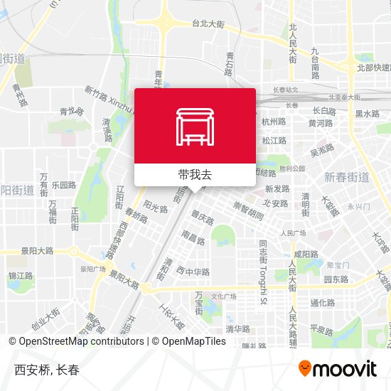 西安桥地图