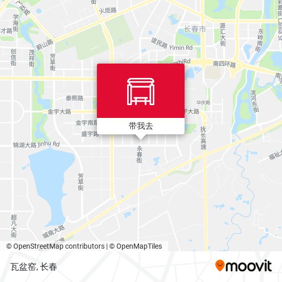 瓦盆窑地图
