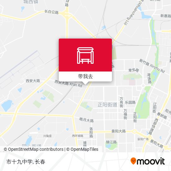 市十九中学地图