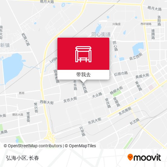 弘海小区地图