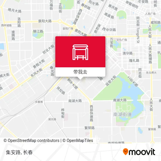 集安路地图