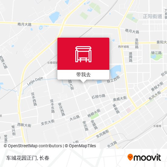 车城花园正门地图