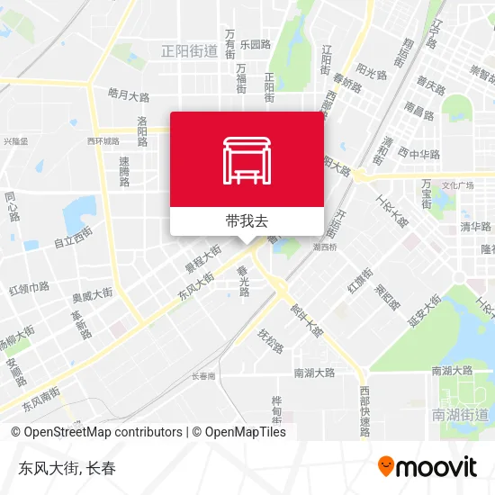 东风大街地图