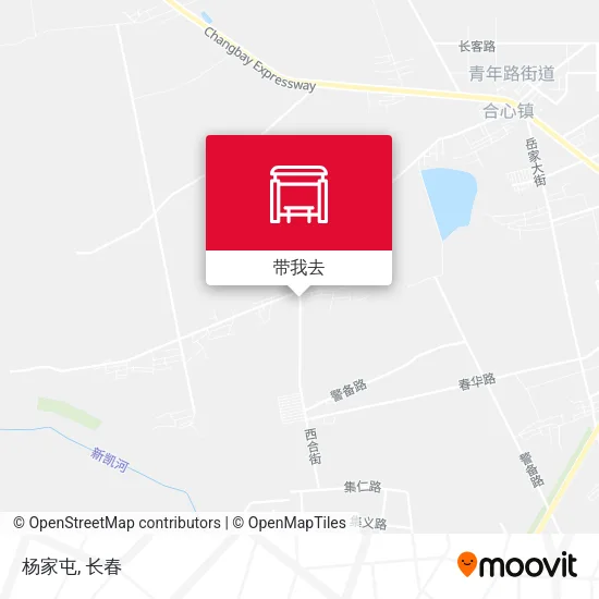 杨家屯地图