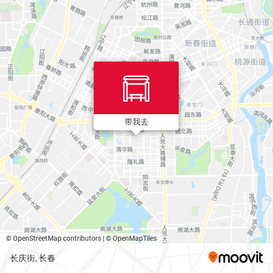 长庆街地图