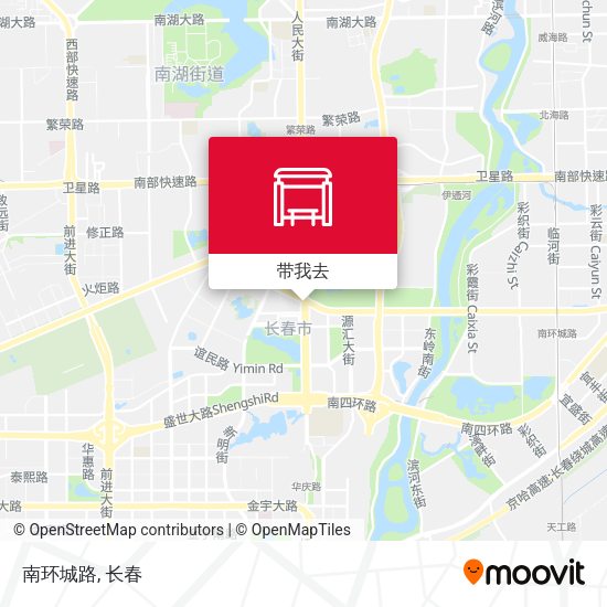 南环城路地图