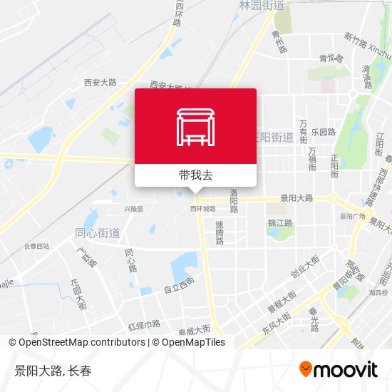 景阳大路地图