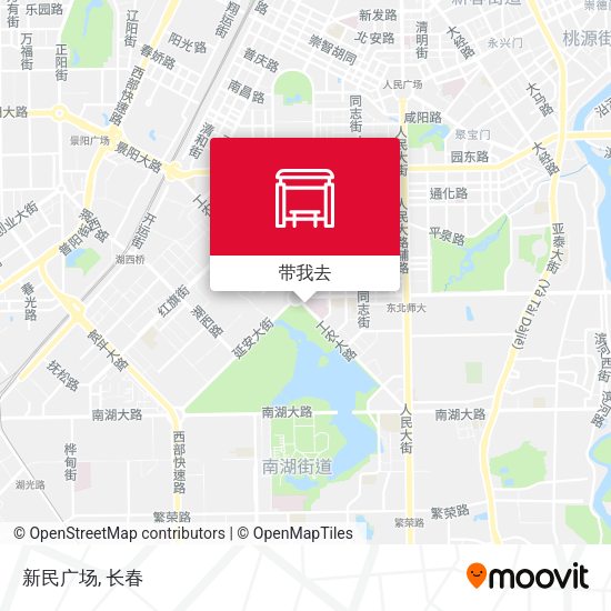 新民广场地图