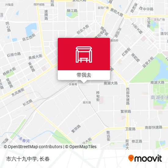 市六十九中学地图