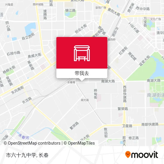 市六十九中学地图