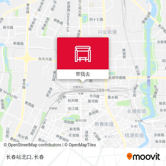 长春站北口地图