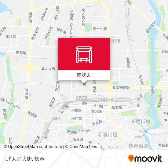 北人民大街地图