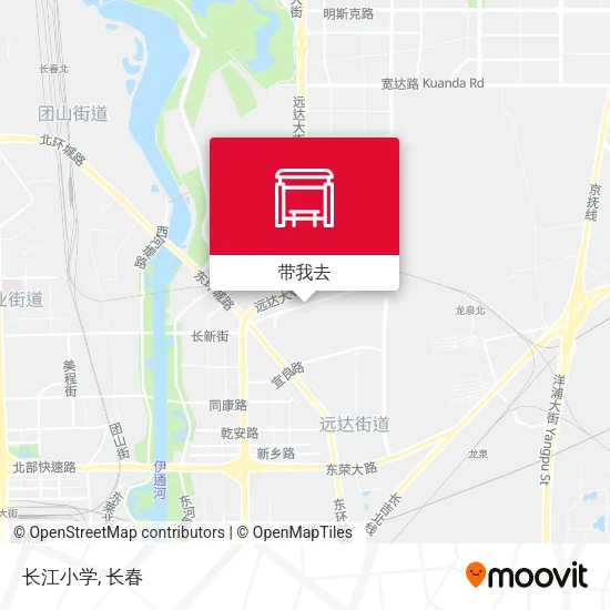 长江小学地图