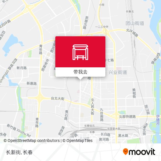 长新街地图