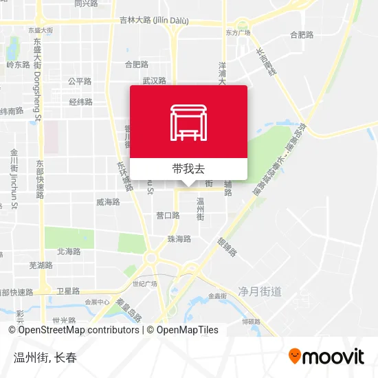 温州街地图