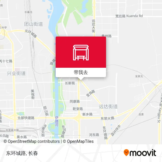 东环城路地图