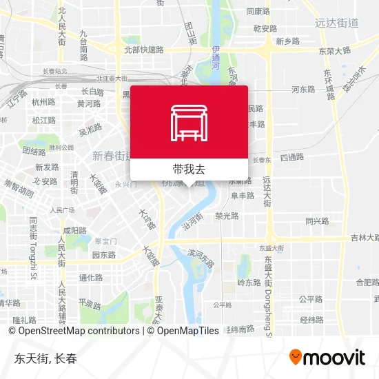 东天街地图