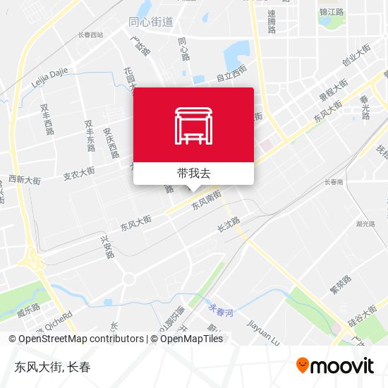 东风大街地图