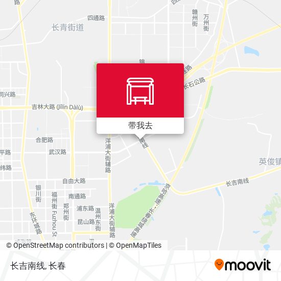 长吉南线地图