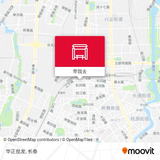 华正批发地图