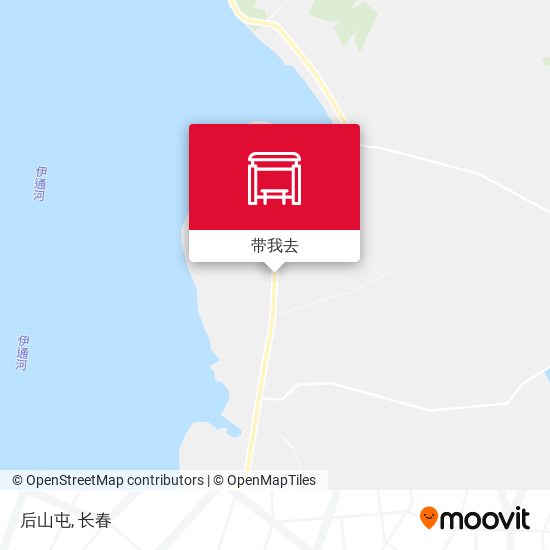 后山屯地图