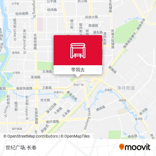 世纪广场地图