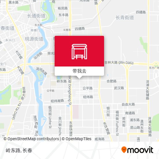 岭东路地图