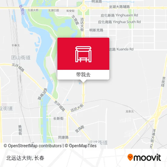 北远达大街地图