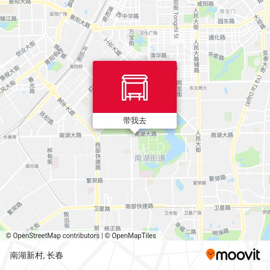 南湖新村地图