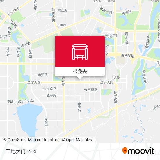 工地大门地图