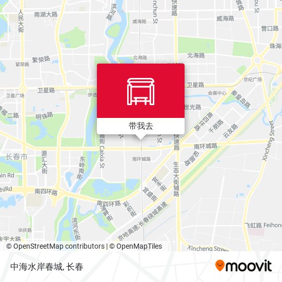 中海水岸春城地图