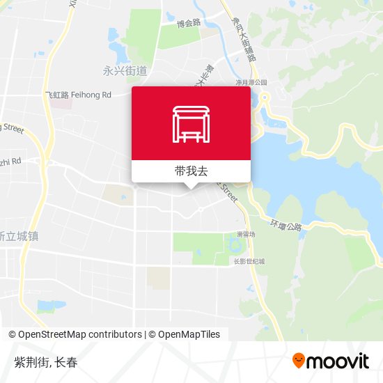 紫荆街地图