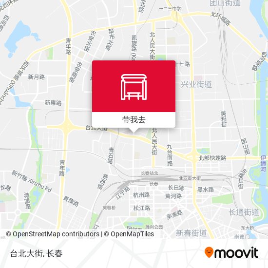 台北大街地图