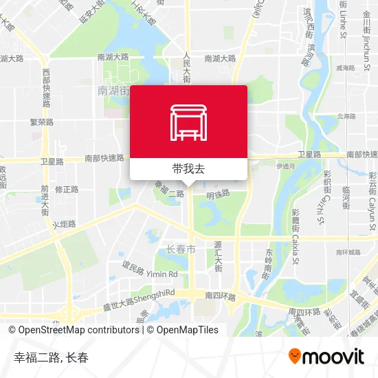 幸福二路地图