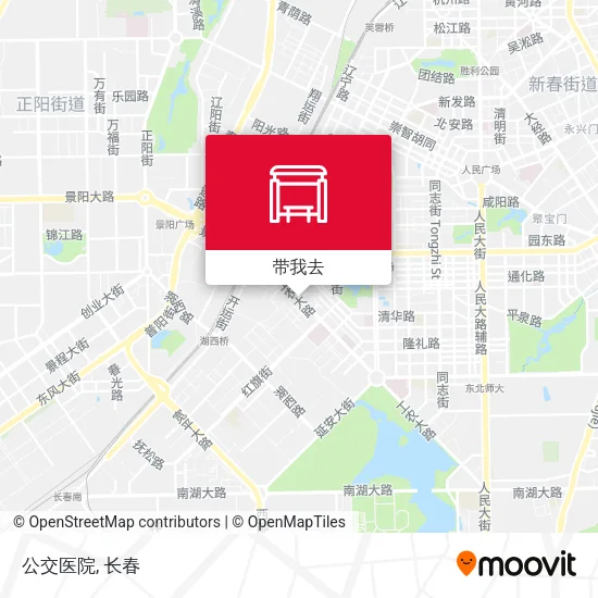 公交医院地图