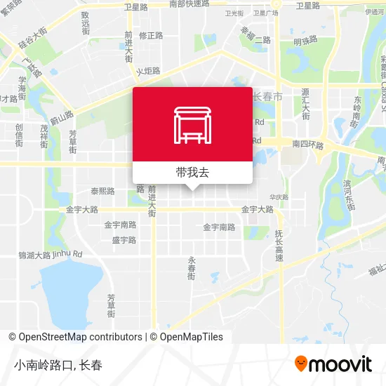 小南岭路口地图