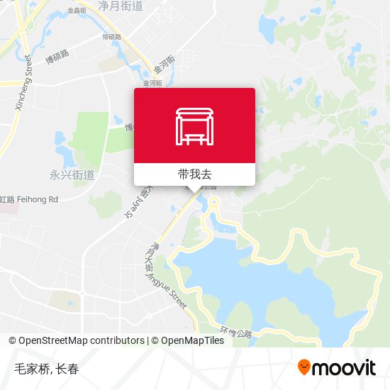 毛家桥地图