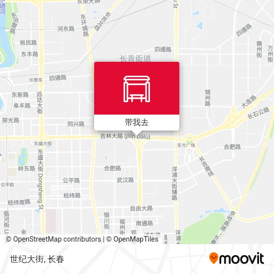 世纪大街地图